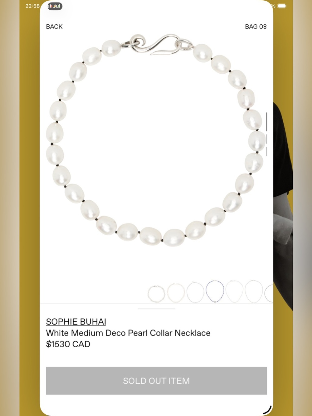 Final Price- No Offers! Sophie Buhai Art Deco White Pearl Necklace